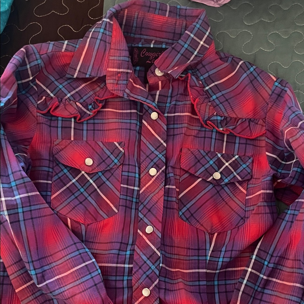 Cowgirl legend long sleeve snap up